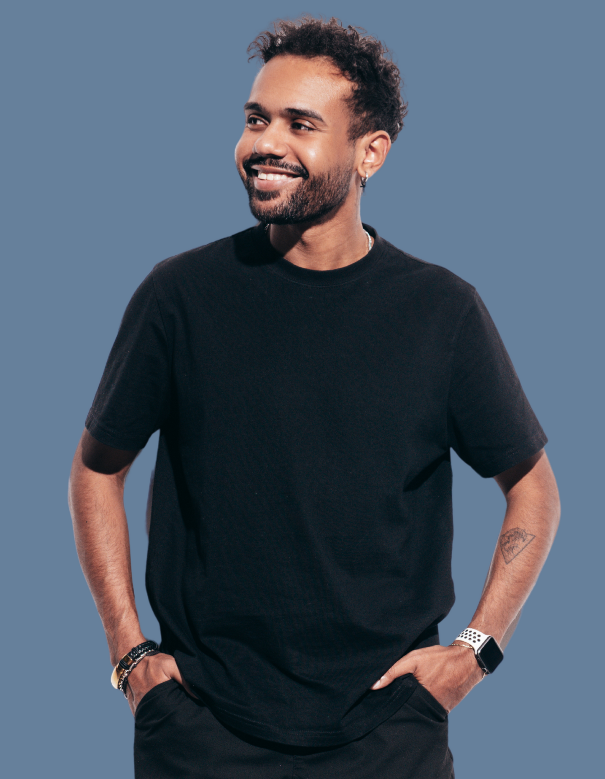 Premium Cotton Black T-Shirt | Men - Emonke Store