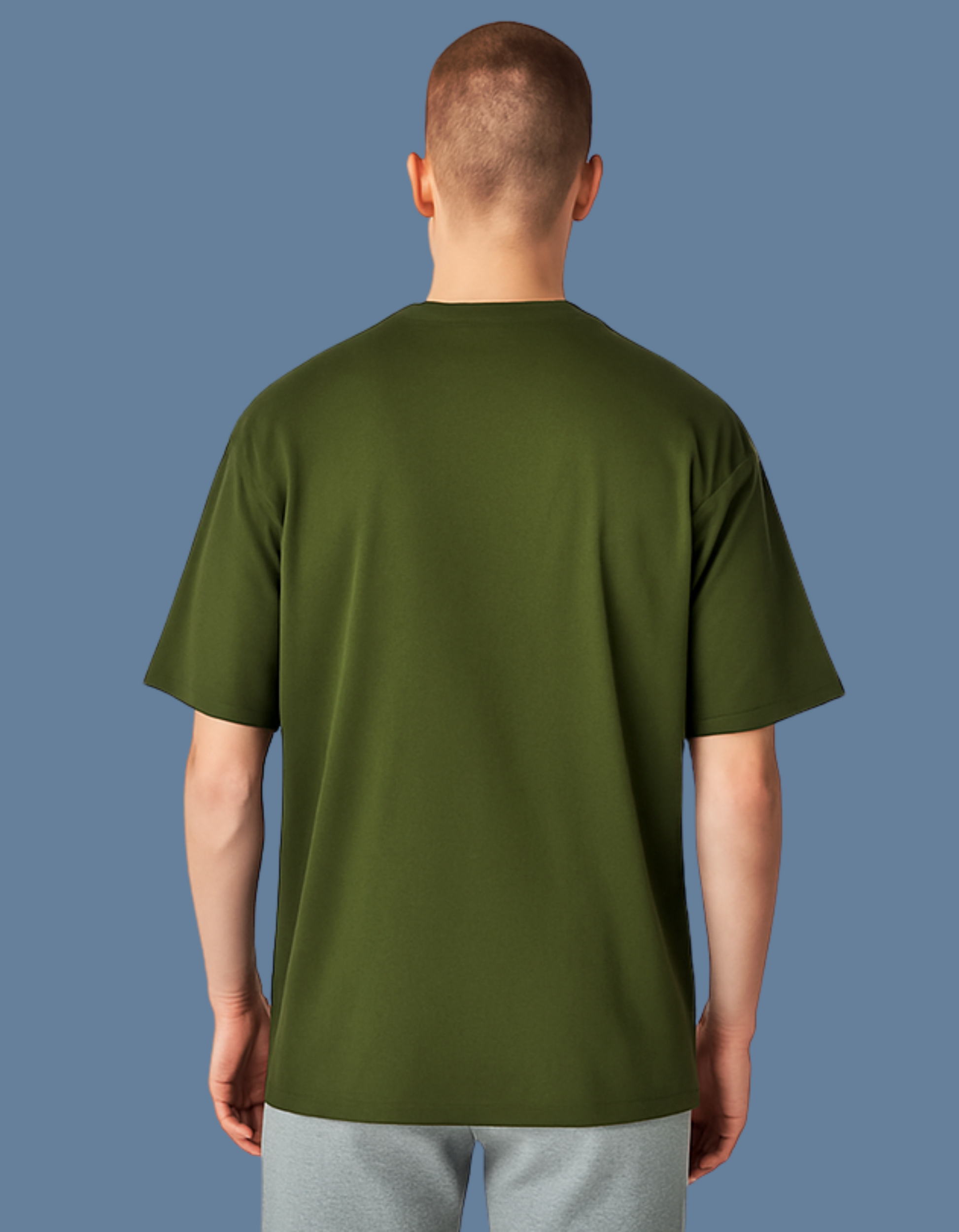 Emonke Oversized Green T-Shirt for Men – Premium Streetwear - Emonke Store