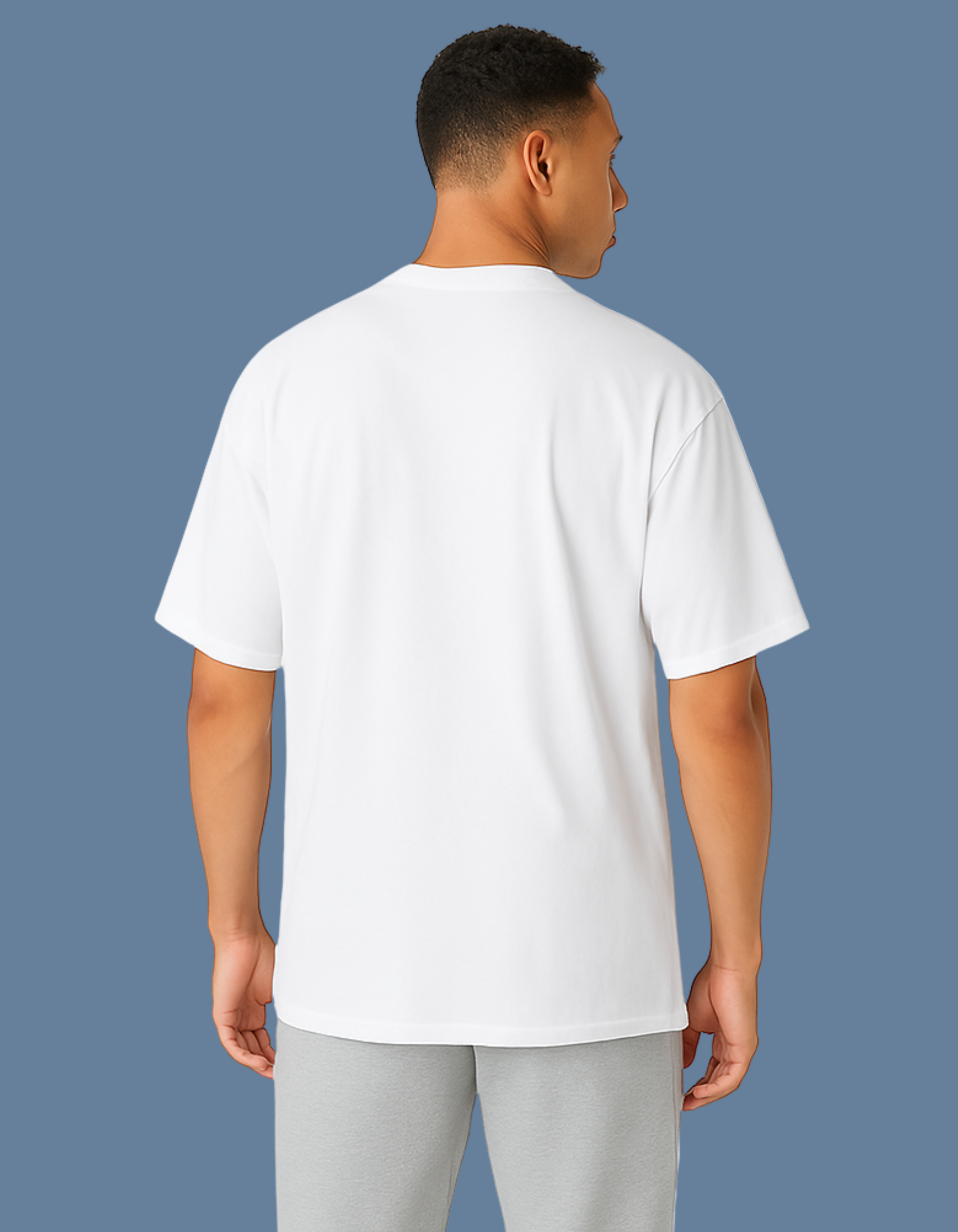 Emonke Oversized White T-Shirt for Men – Premium Streetwear - Emonke Store