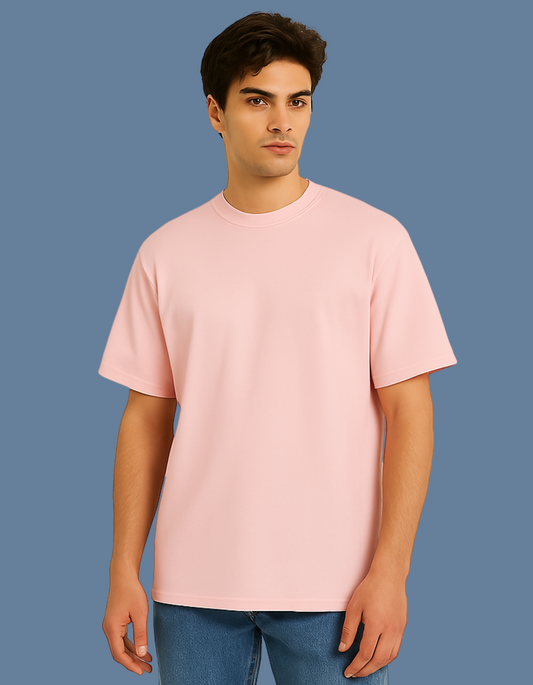 Emonke Oversized Pink T-Shirt for Men – Premium Streetwear - Emonke Store