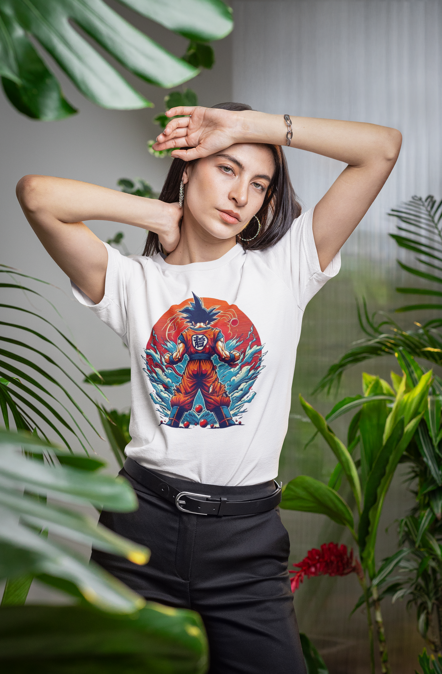 Emonke Women Graphic Tshirt - White