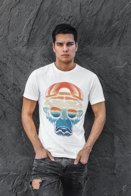 Emonke Men Graphic Tshirt - White