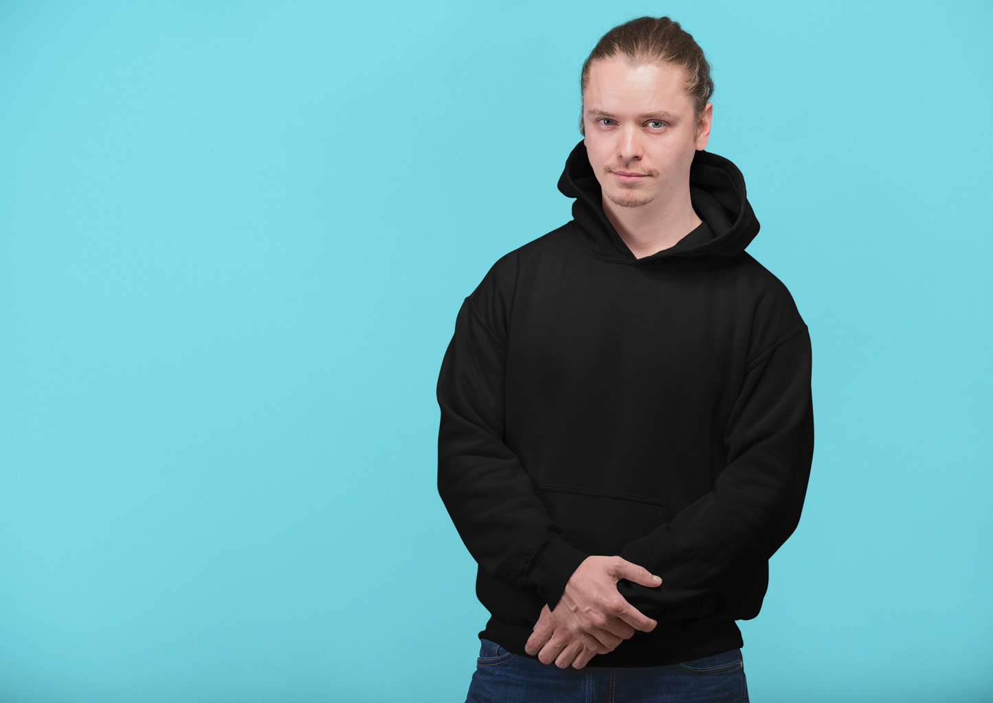 Emonke 350 GSM Black Oversized Hoodies for Men