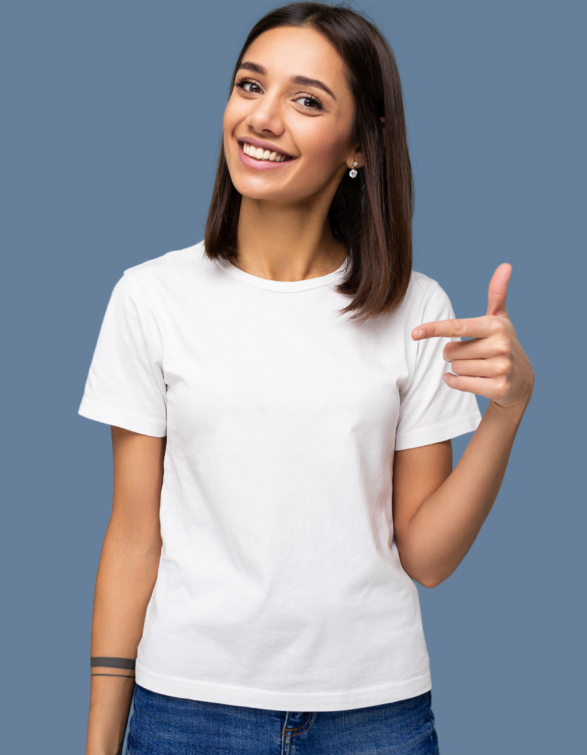 Premium Cotton White T-Shirt | Women - Emonke Store