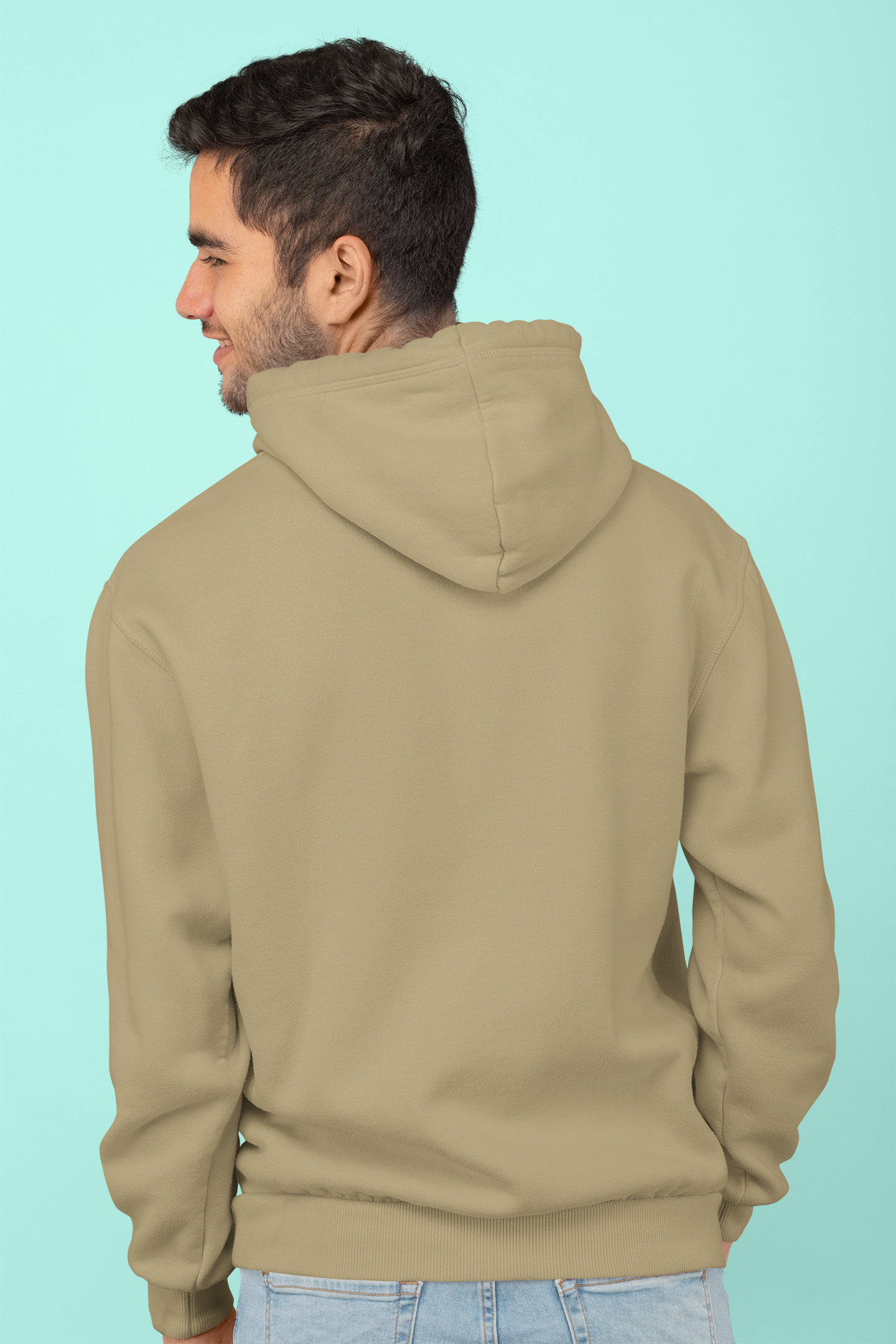 Emonke 350 GSM Beige Oversized Hoodies for Men - Emonke Store