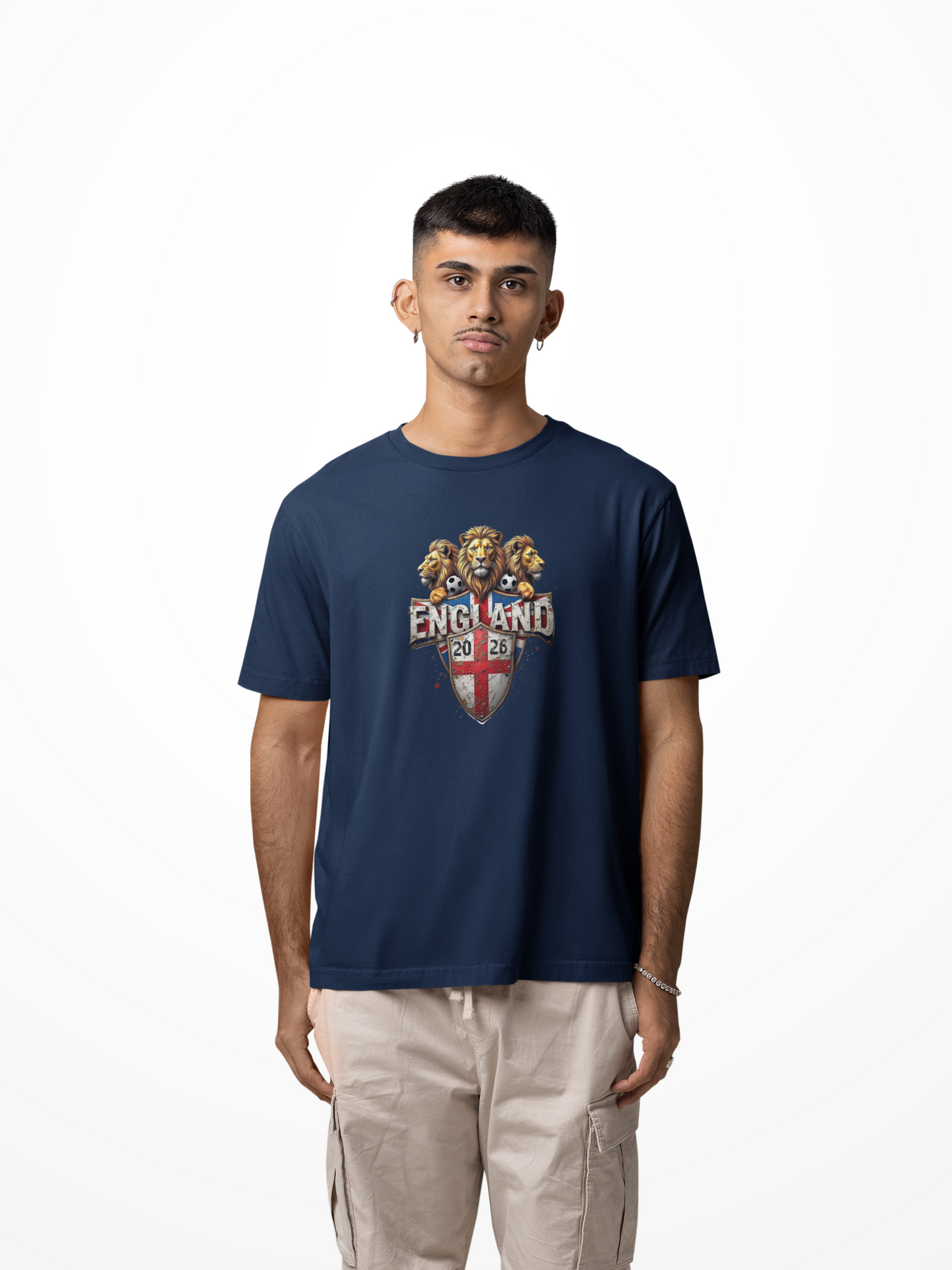 Graphic T-Shirt for Men | Premium Cotton | England | Regular Fit