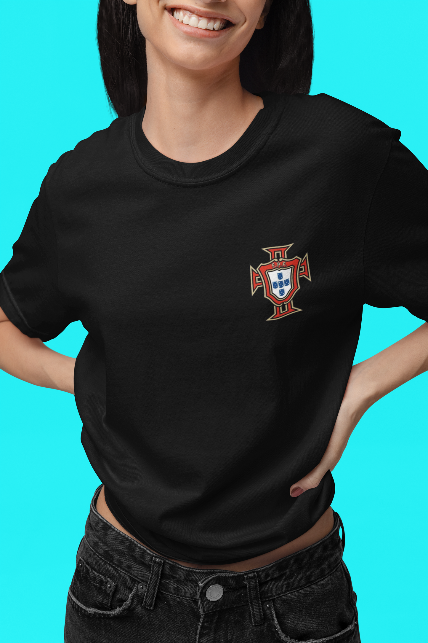 Graphic T-Shirt for Women | Premium Cotton | Portugal | Regular Fit