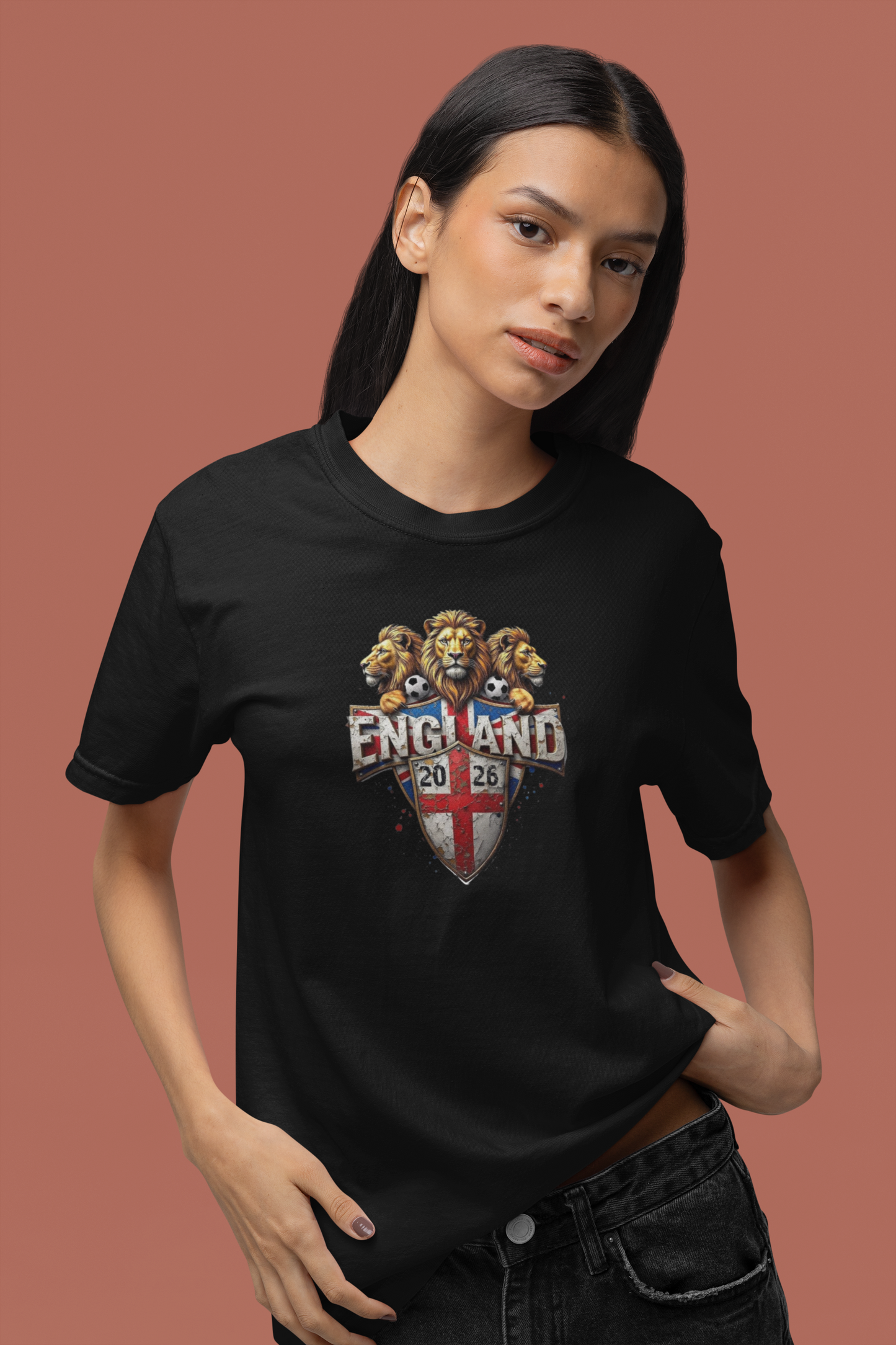 Graphic T-Shirt for Women | Premium Cotton | England | Regular Fit