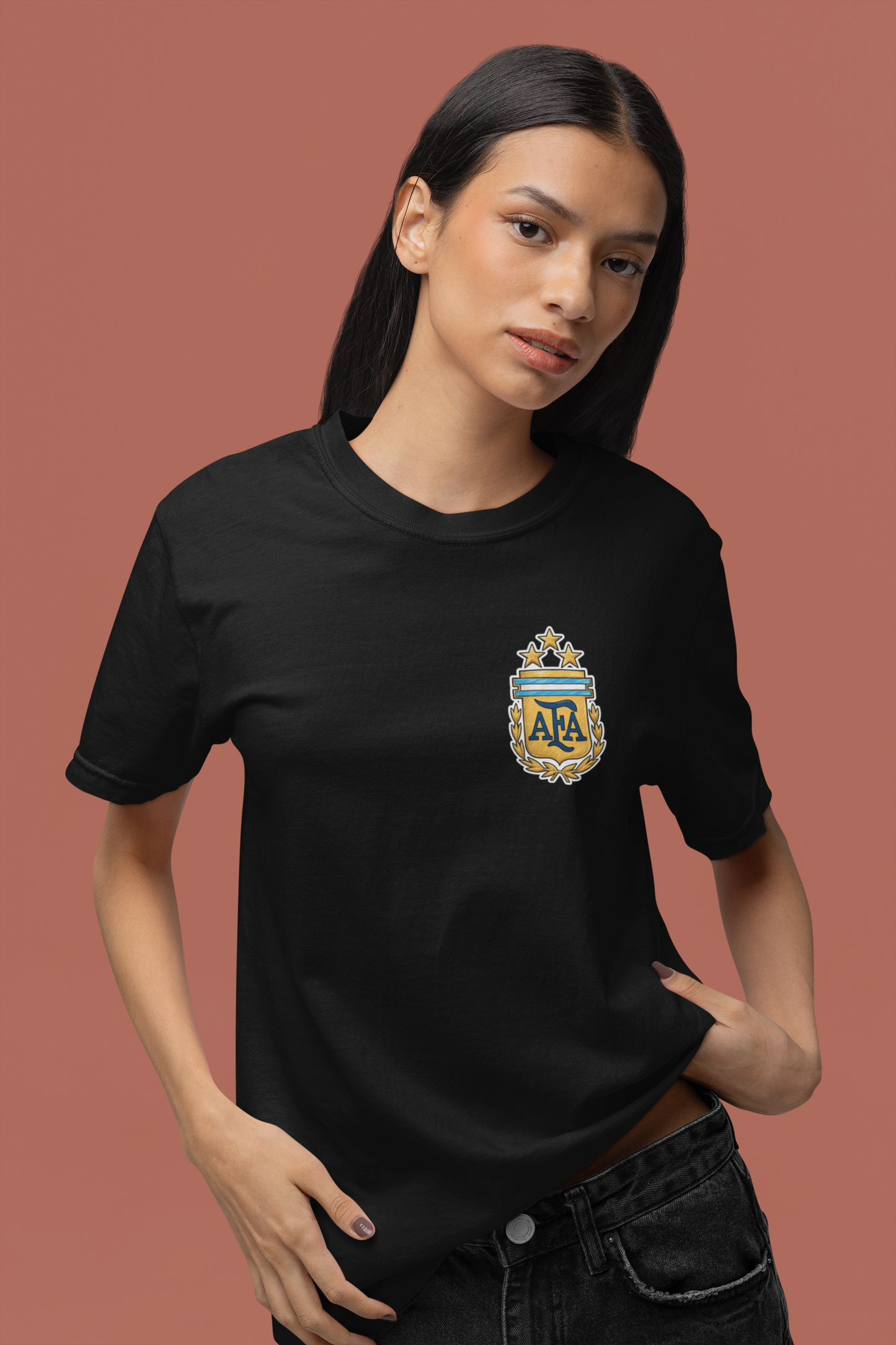 Graphic T-Shirt for Women | Premium Cotton | Argentina | Regular Fit