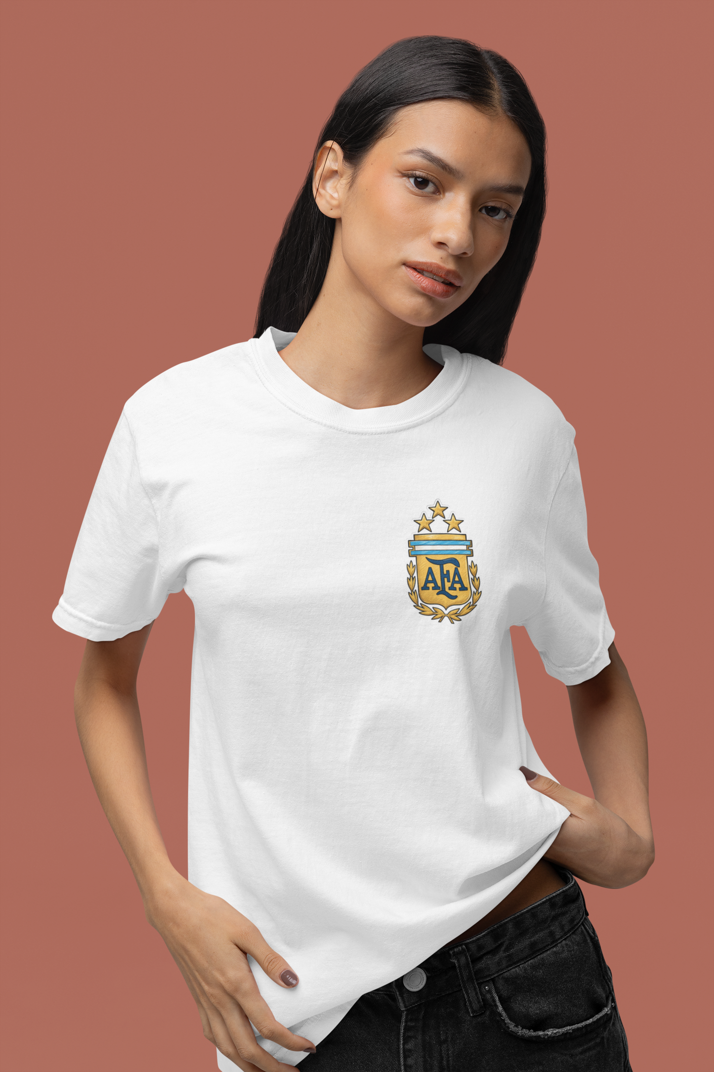 Graphic T-Shirt for Women | Premium Cotton | Argentina | Regular Fit