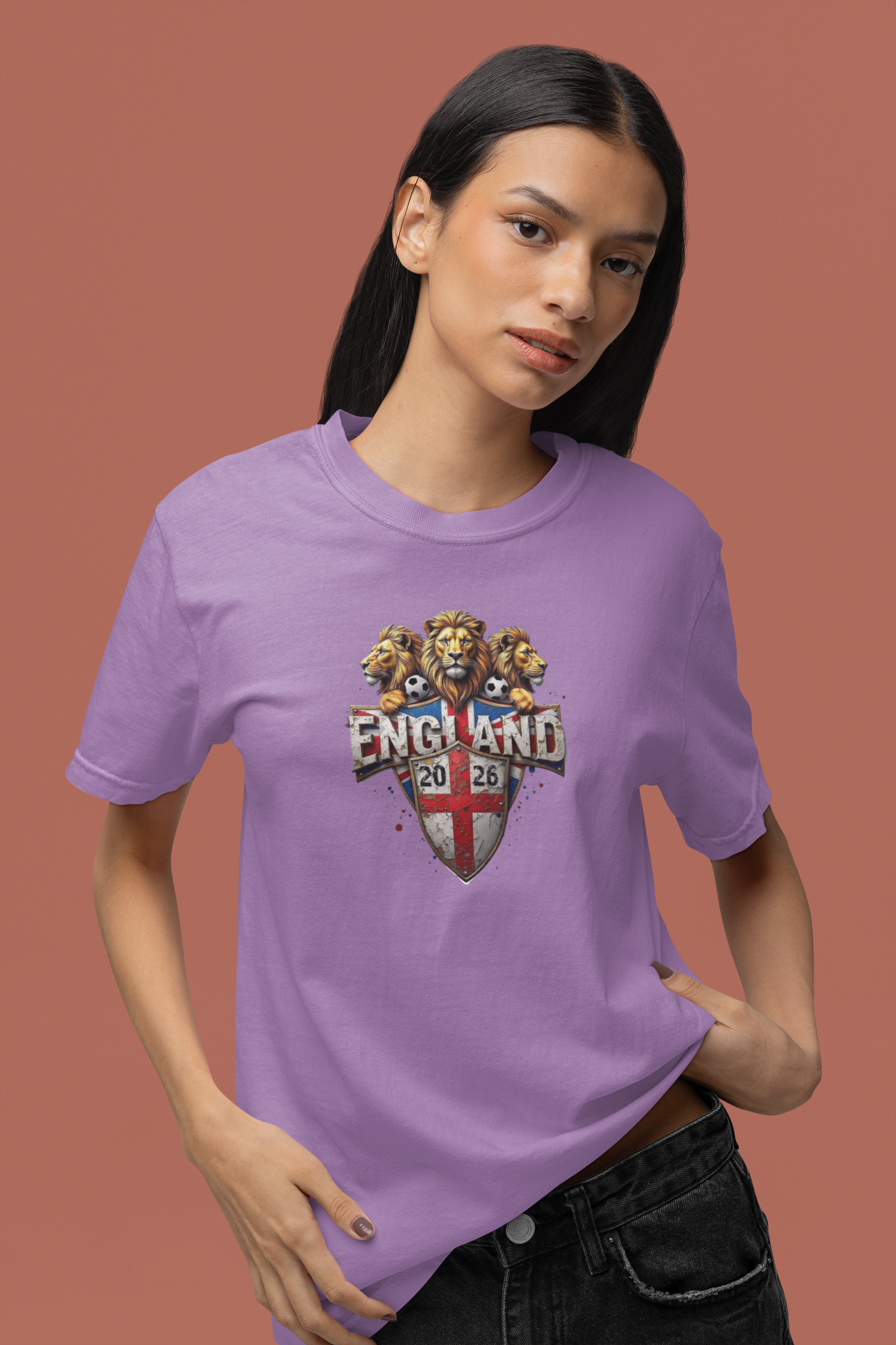 Graphic T-Shirt for Women | Premium Cotton | England | Regular Fit