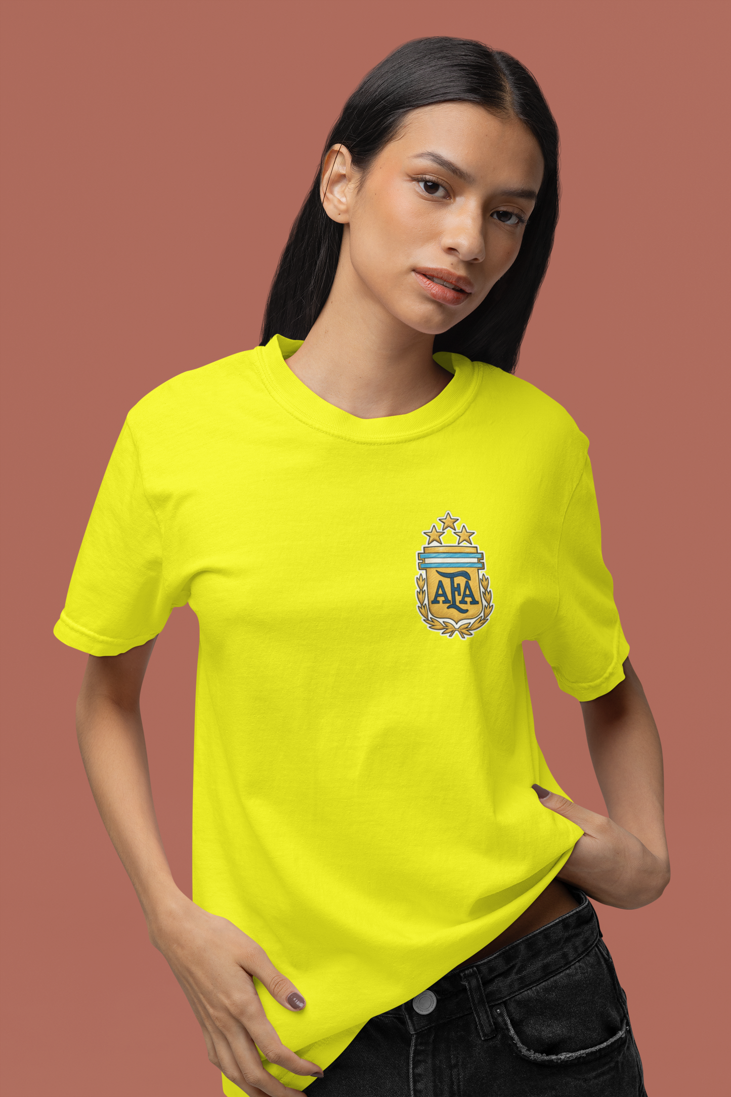 Graphic T-Shirt for Women | Premium Cotton | Argentina | Regular Fit
