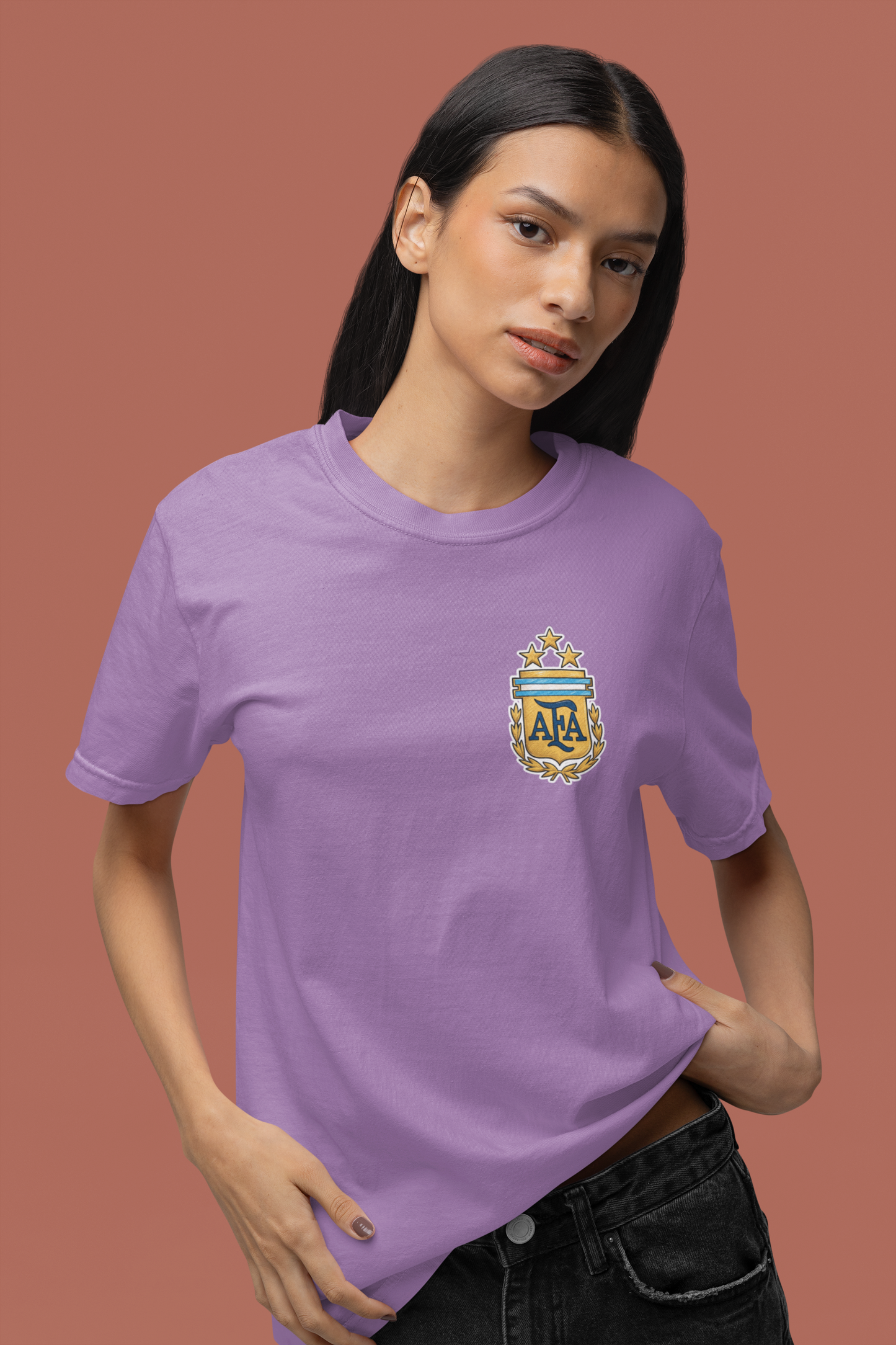 Graphic T-Shirt for Women | Premium Cotton | Argentina | Regular Fit