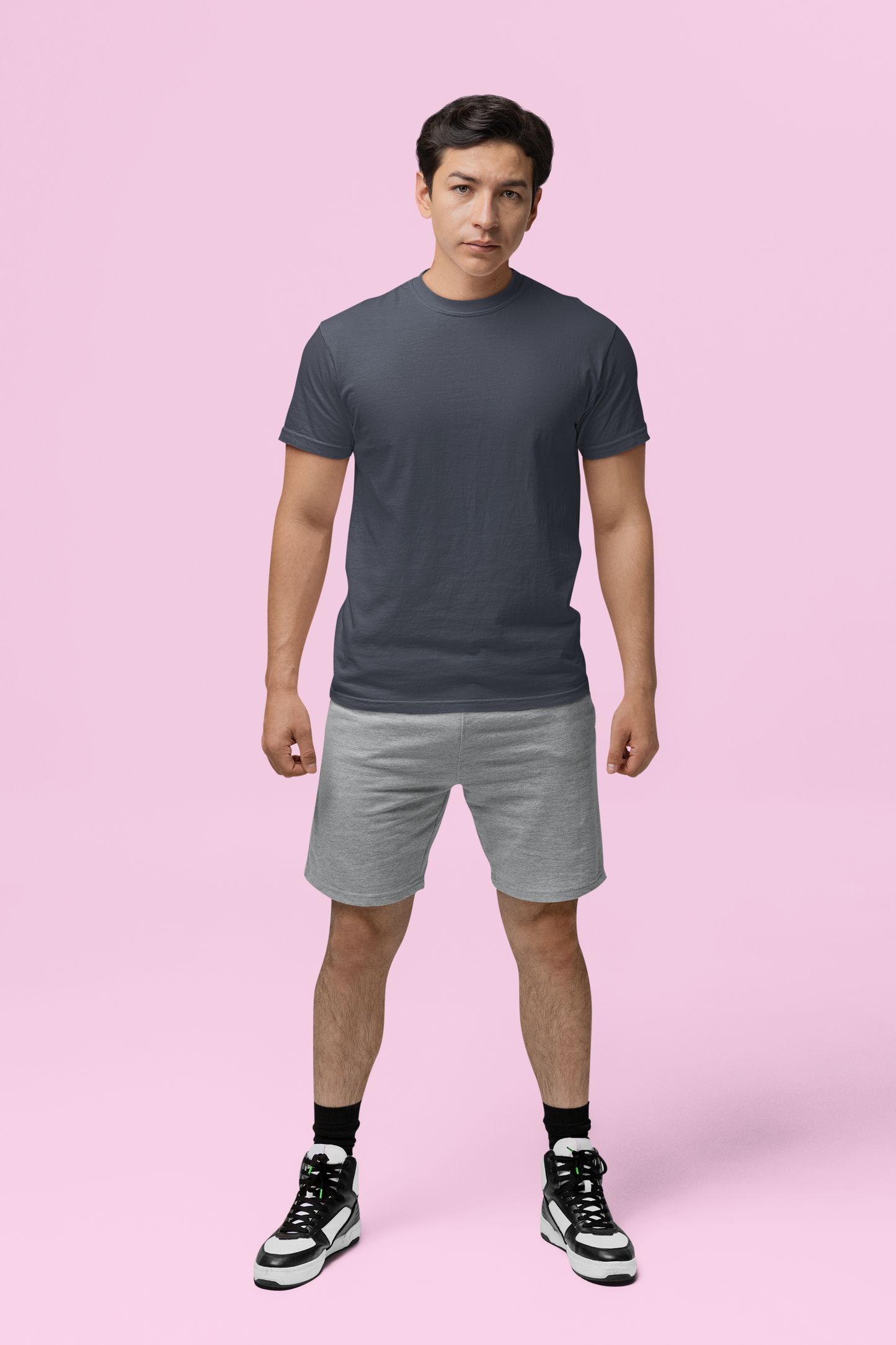 Premium Cotton Dark Grey T-Shirt | Men - Emonke Store