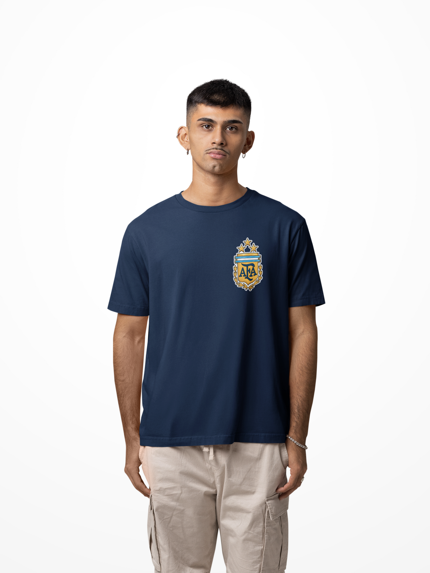 Graphic T-Shirt for Men | Premium Cotton | Argentina | Regular Fit