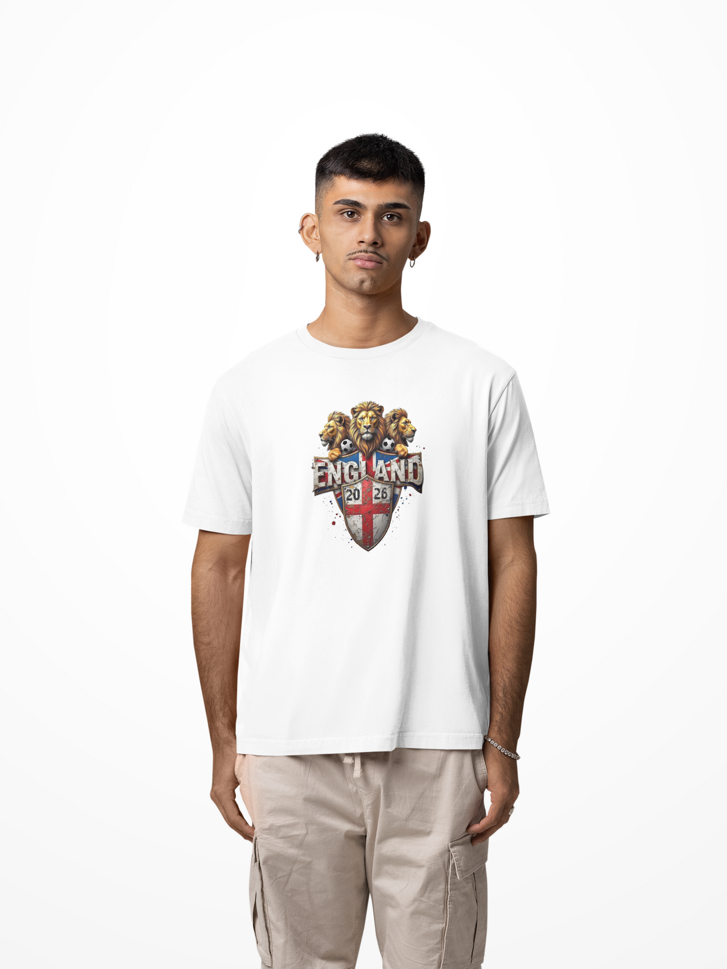 Graphic T-Shirt for Men | Premium Cotton | England | Regular Fit