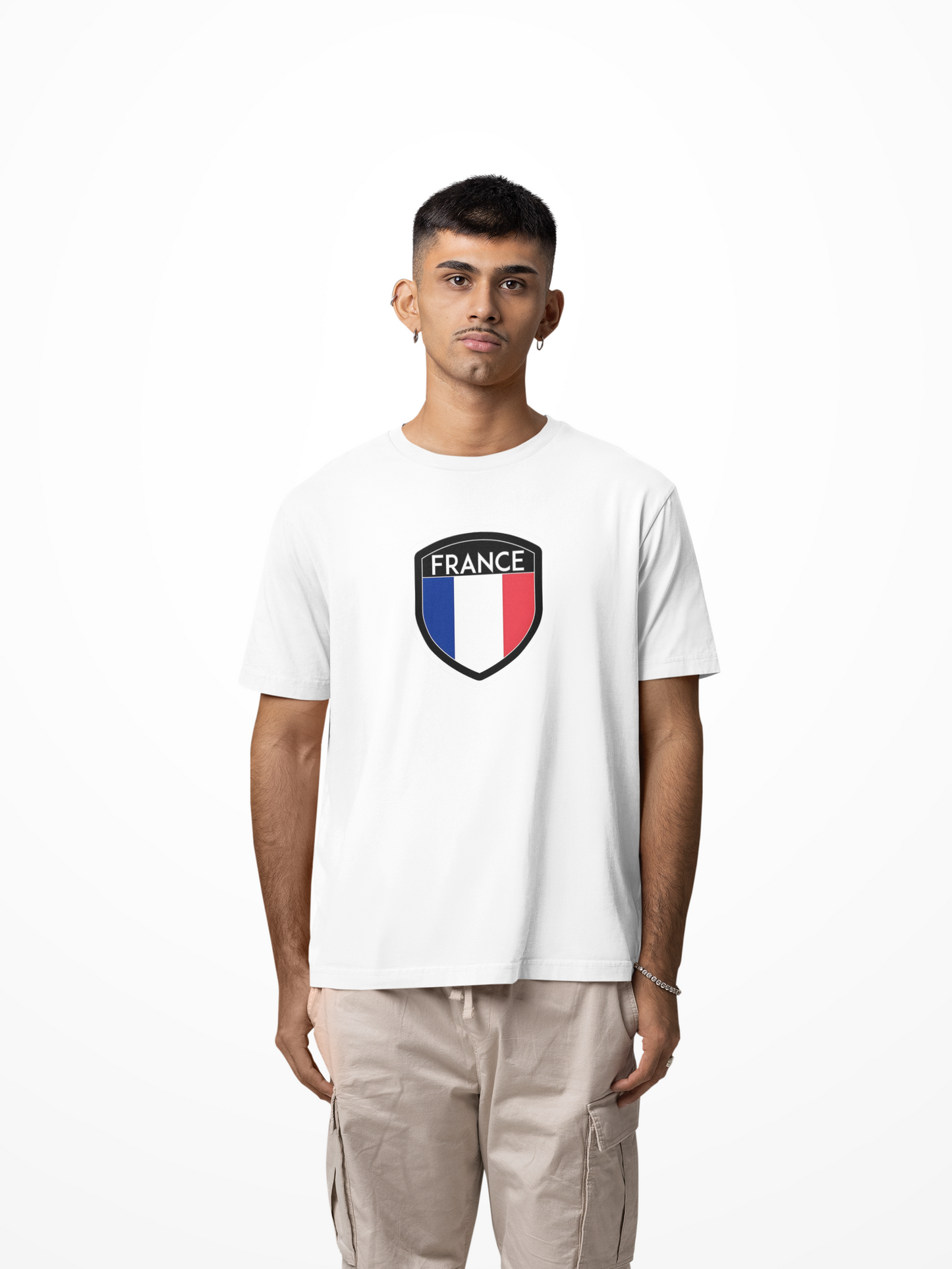 Graphic T-Shirt for Men | Premium Cotton | France 2 | Regular Fit