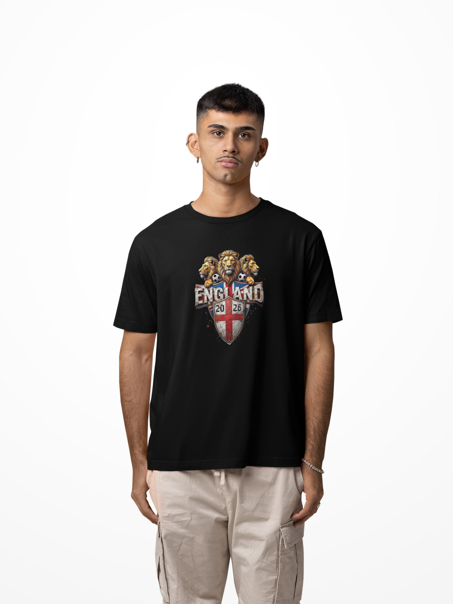Graphic T-Shirt for Men | Premium Cotton | England | Regular Fit