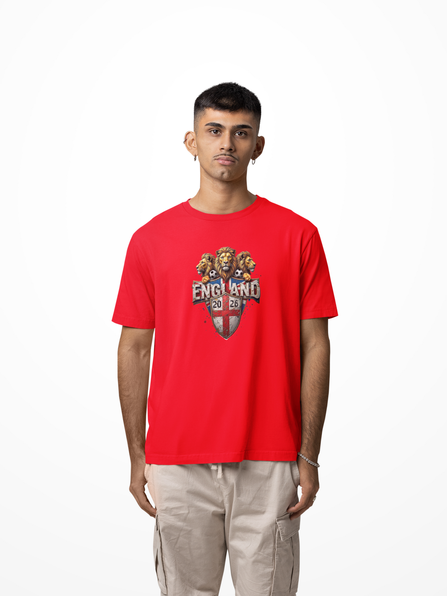 Graphic T-Shirt for Men | Premium Cotton | England | Regular Fit