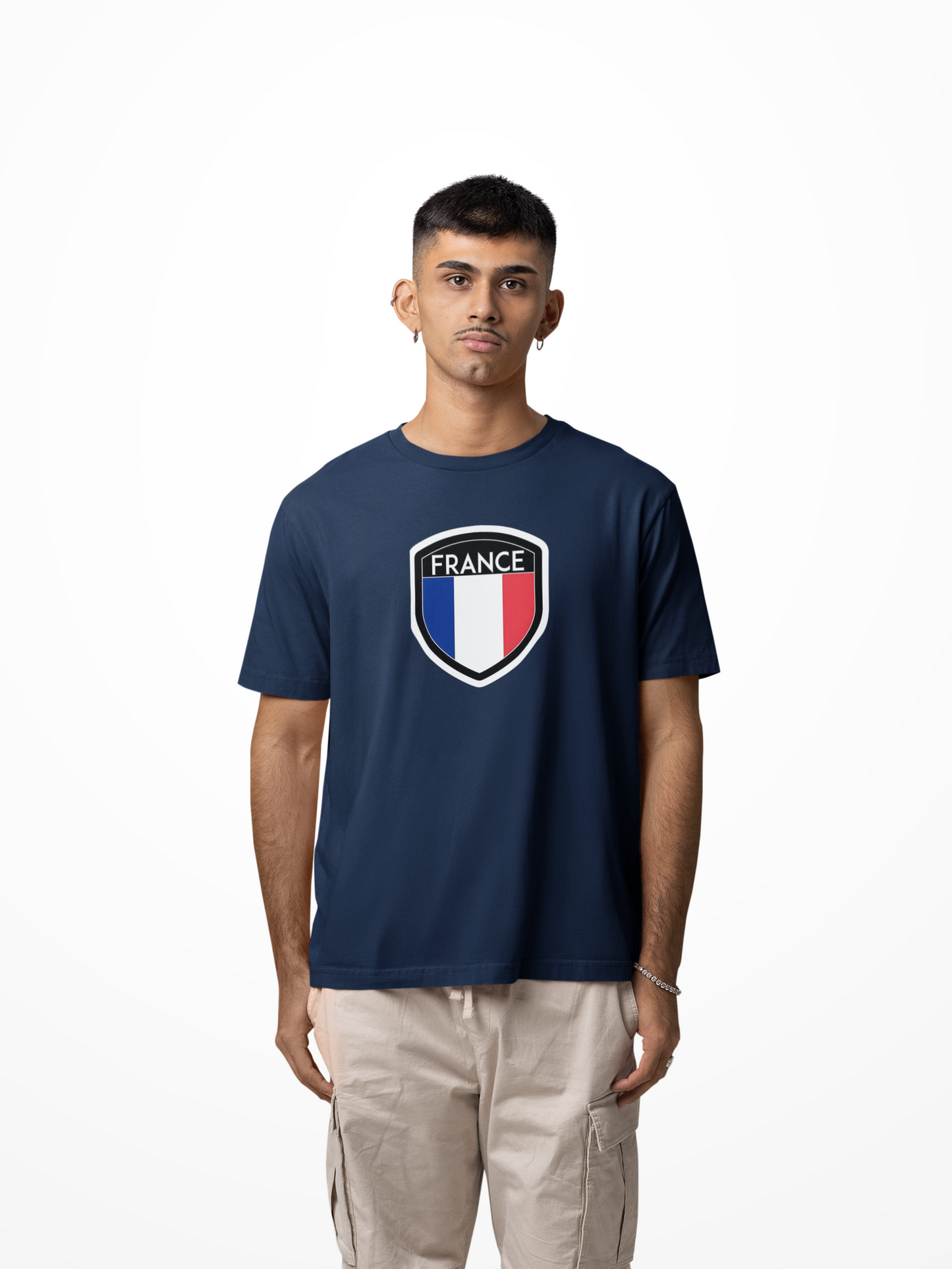 Graphic T-Shirt for Men | Premium Cotton | France 2 | Regular Fit