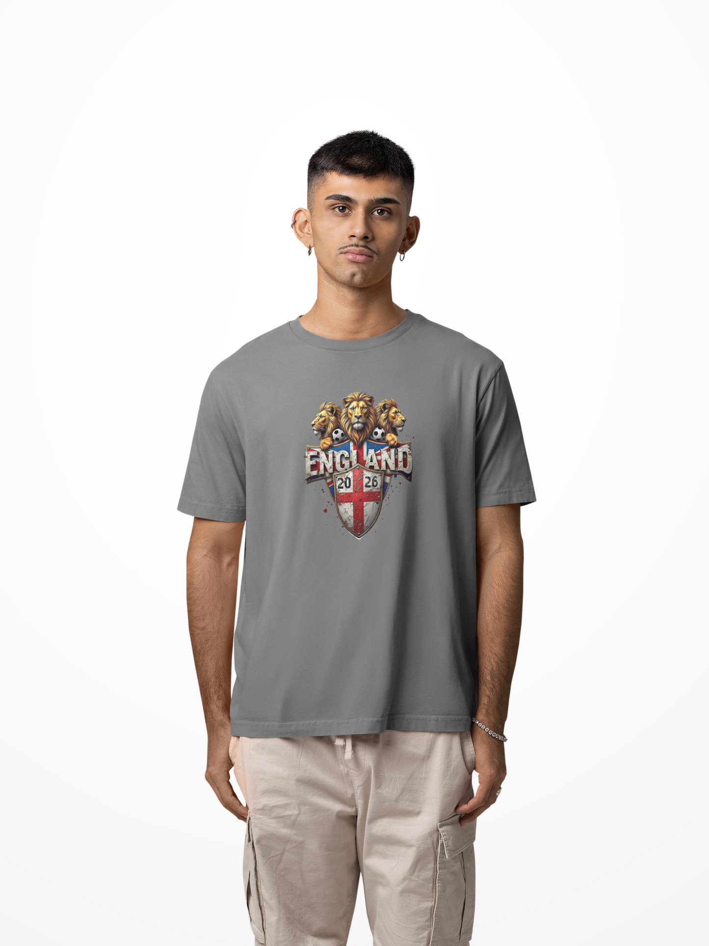 Graphic T-Shirt for Men | Premium Cotton | England | Regular Fit