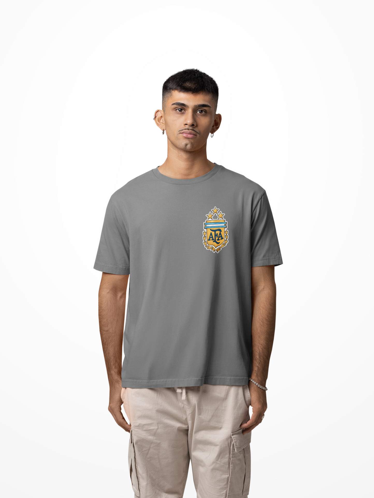Graphic T-Shirt for Men | Premium Cotton | Argentina | Regular Fit