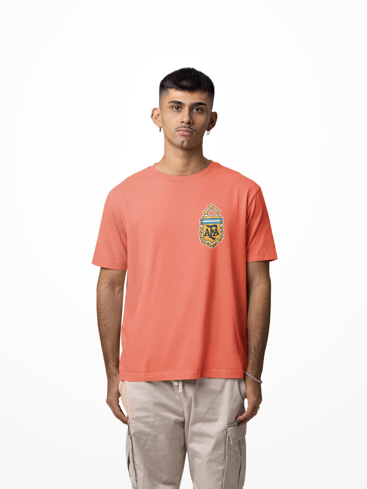 Graphic T-Shirt for Men | Premium Cotton | Argentina | Regular Fit
