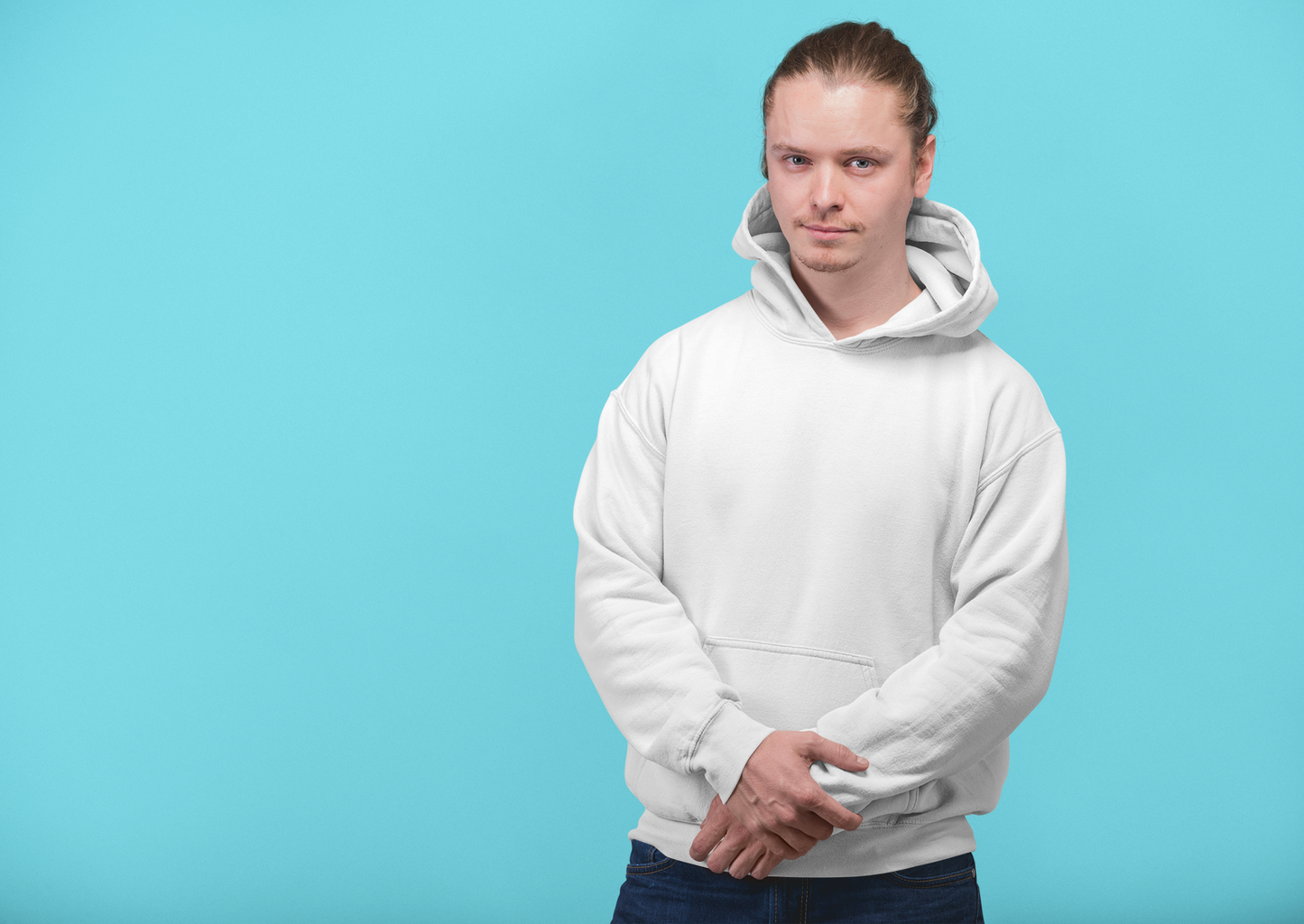 Emonke 350 GSM White Oversized Hoodies for Men