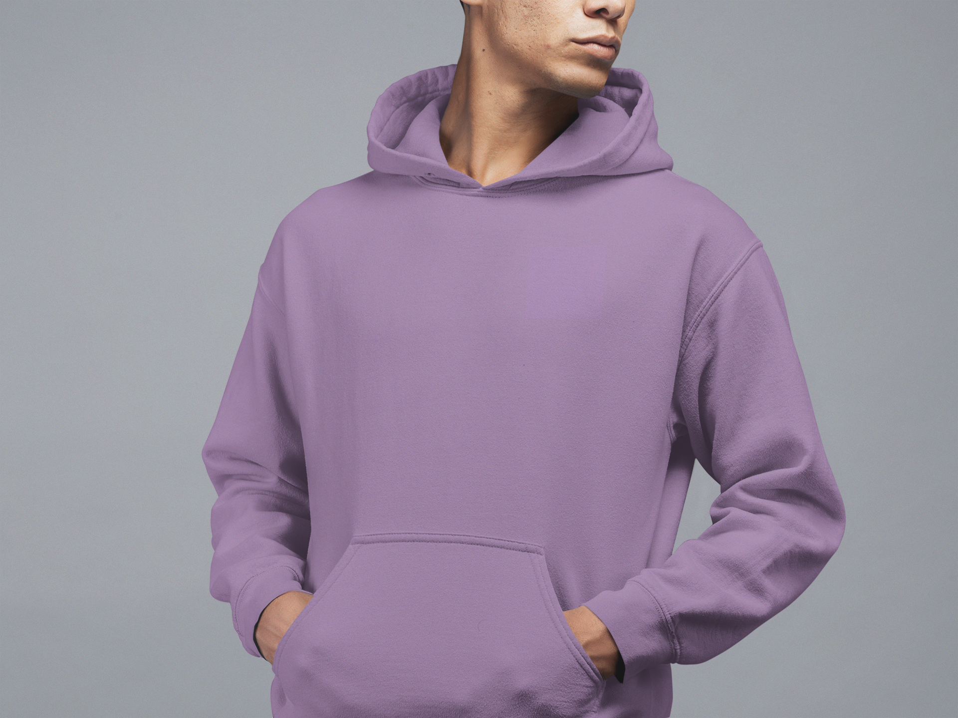 Emonke 350 GSM Lavender Oversized Hoodies for Men - Emonke Store