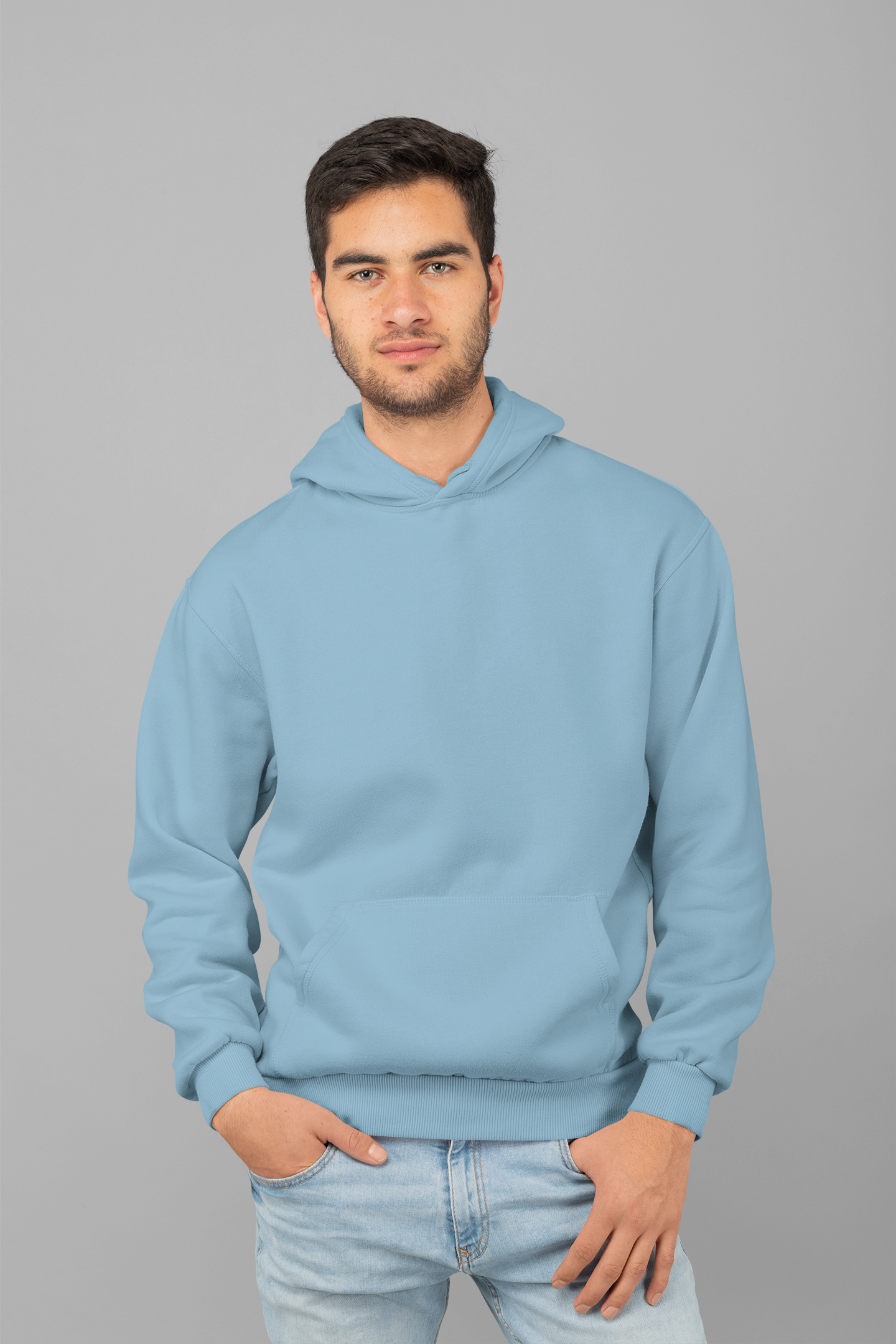Emonke 350 GSM JordyBlue Oversized Hoodies for Men
